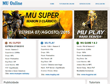 Tablet Screenshot of muonlineservers.com.br